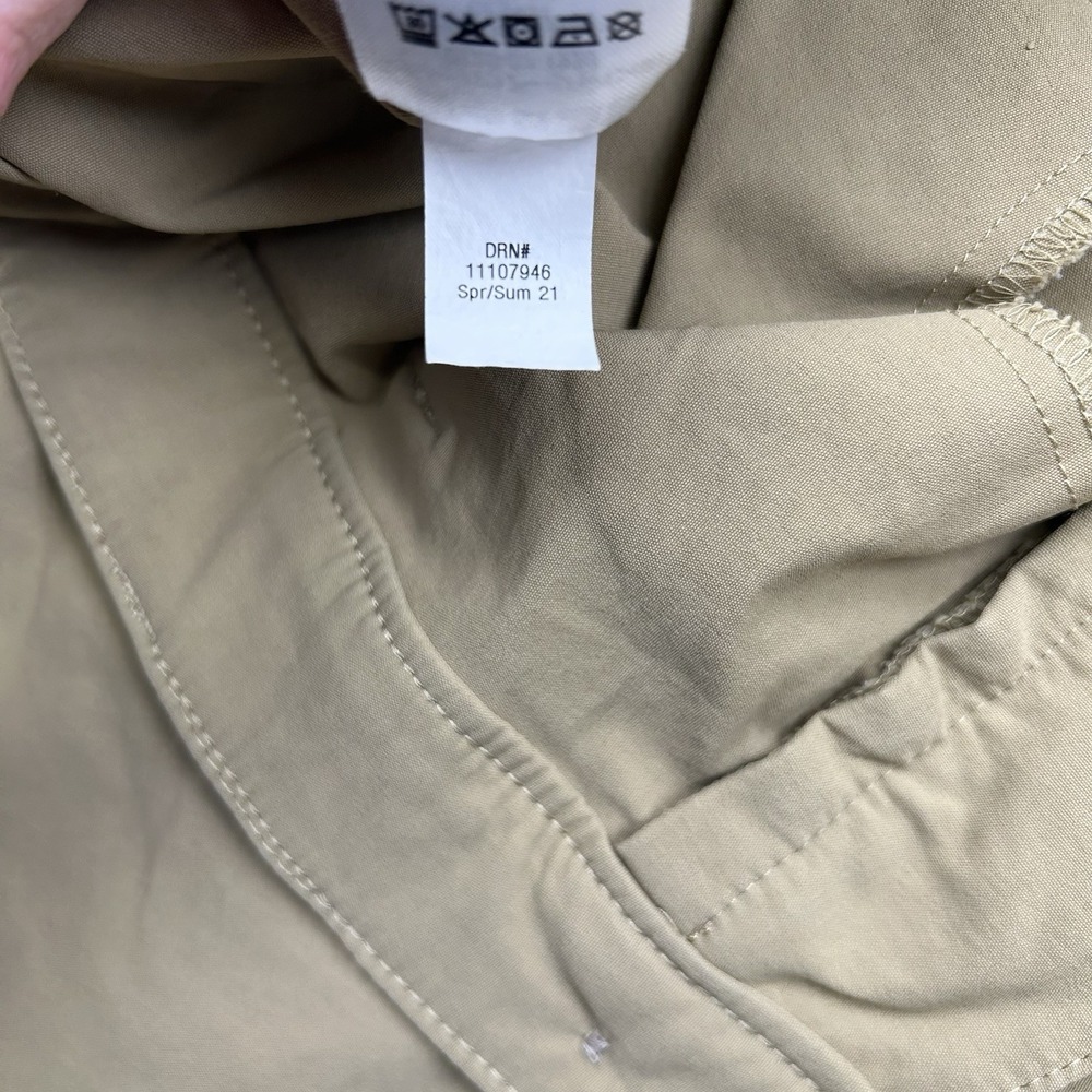Eddie Bauer Travex Shorts Men's 44 Khaki Flat Front 10" Inseam Outdoor Hiking - Picture 10 of 15